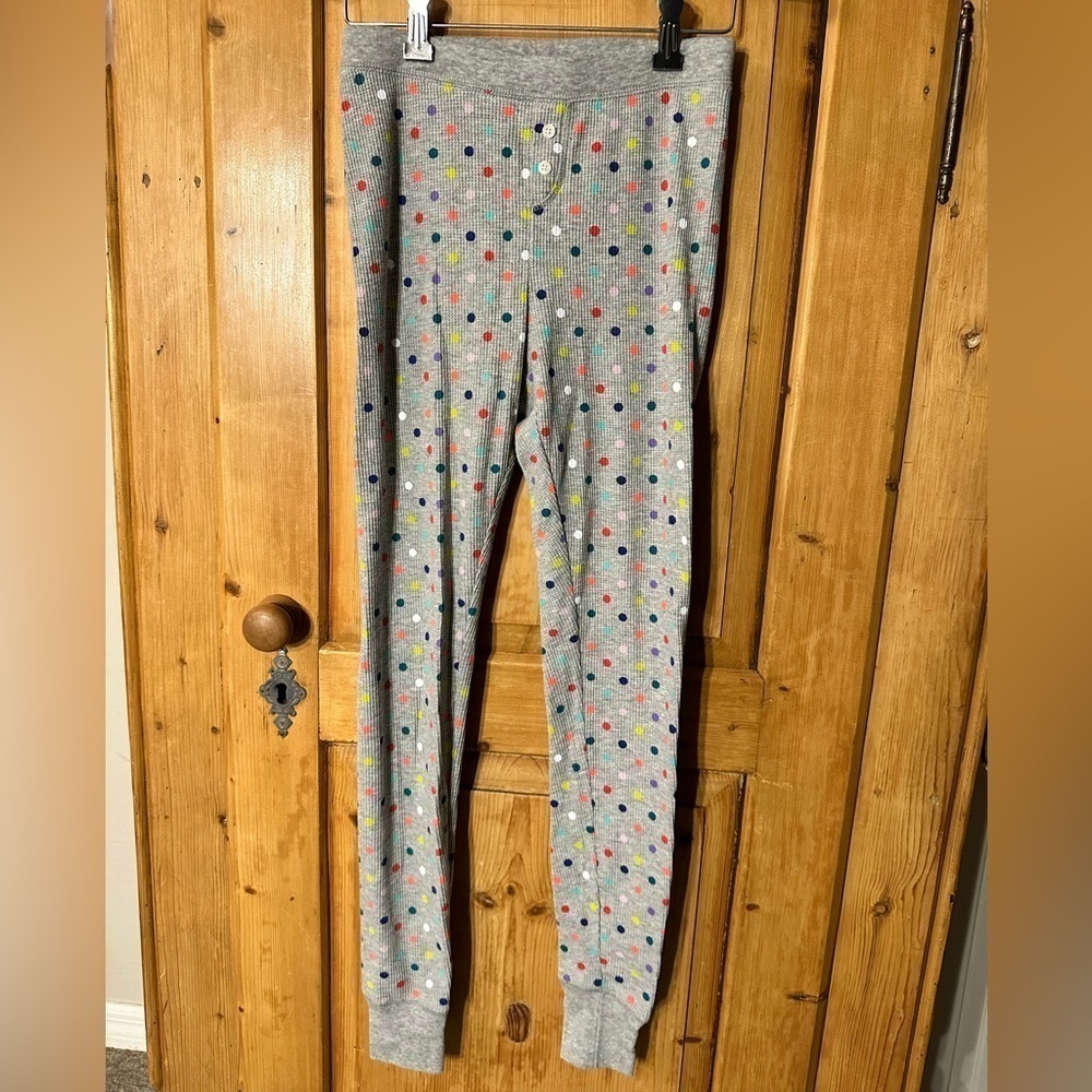 Old Navy XS NWOT Women’s PJ Pants Gray w/Multicolored Polka Dots.